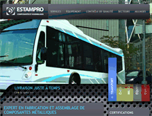 Tablet Screenshot of estampro.com